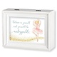 "Believe in yourself and you will be unstoppable" Ballerina Jewelry Box , Roman W0215