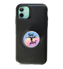 Dasha "Toes on Point" Phone grip, Snowflake 1571