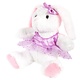 Ballerina bunny plush, Ctg brands 68471, 8" tall
