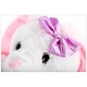 Ballerina bunny plush, Ctg brands 68471, 8" tall