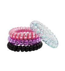 Attaches pour cheveux en spirale 77825 Stylin', Paquet de 4