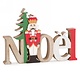 Wood Nutcracker NOEL Deco, Attitudes HU2494