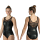 Mondor Maillot de gymnastique Mondor 17813, sans manches, attache cheveux inclus