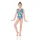 Mondor Maillot gymnastique Mondor 17893, Sans manches, Attache-cheveux inclus