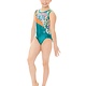 Mondor Maillot gymnastique Mondor 27804, Sans manches, Attache-cheveux inclus