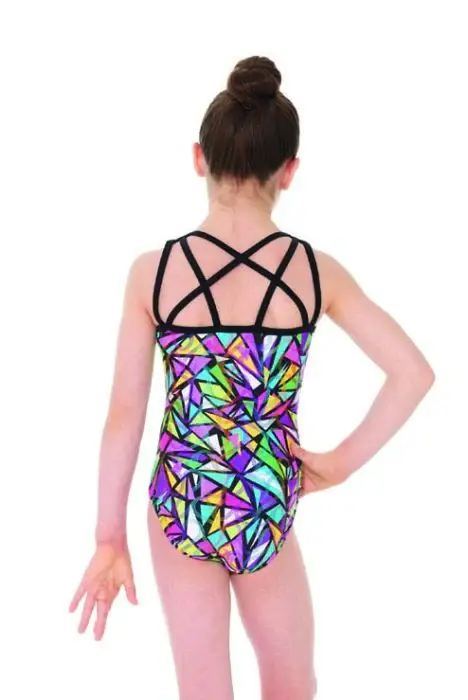Mondor Maillot gymnastique Mondor 27851, Sans manches, Attache-cheveux inclus