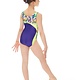 Mondor Maillot gymnastique Mondor 27881, Sans manches, Attache-cheveux inclus