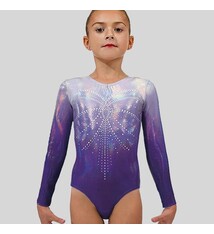 Mondor Maillot gymnastique Mondor 27884, Manches longues, Attache-cheveux inclus