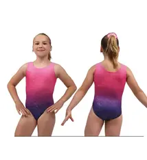 Mondor Maillot gymnastique Mondor 37822, Sans manches, Attache-cheveux inclus