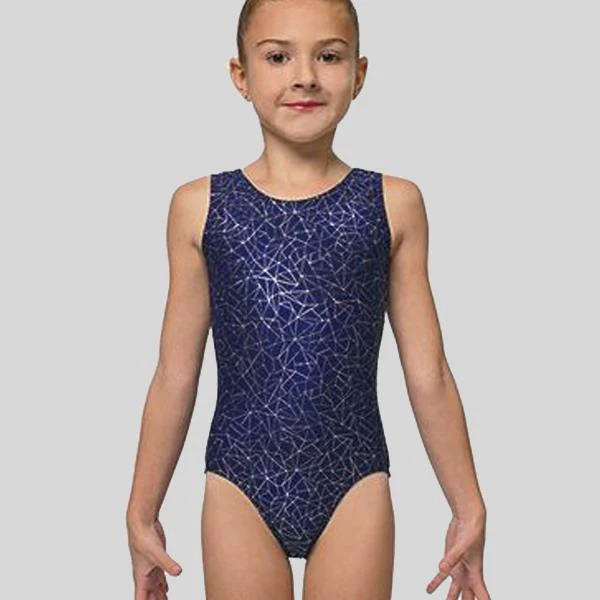 Mondor Maillot gymnastique Mondor 7822, Sans manches, Attache-cheveux inclus