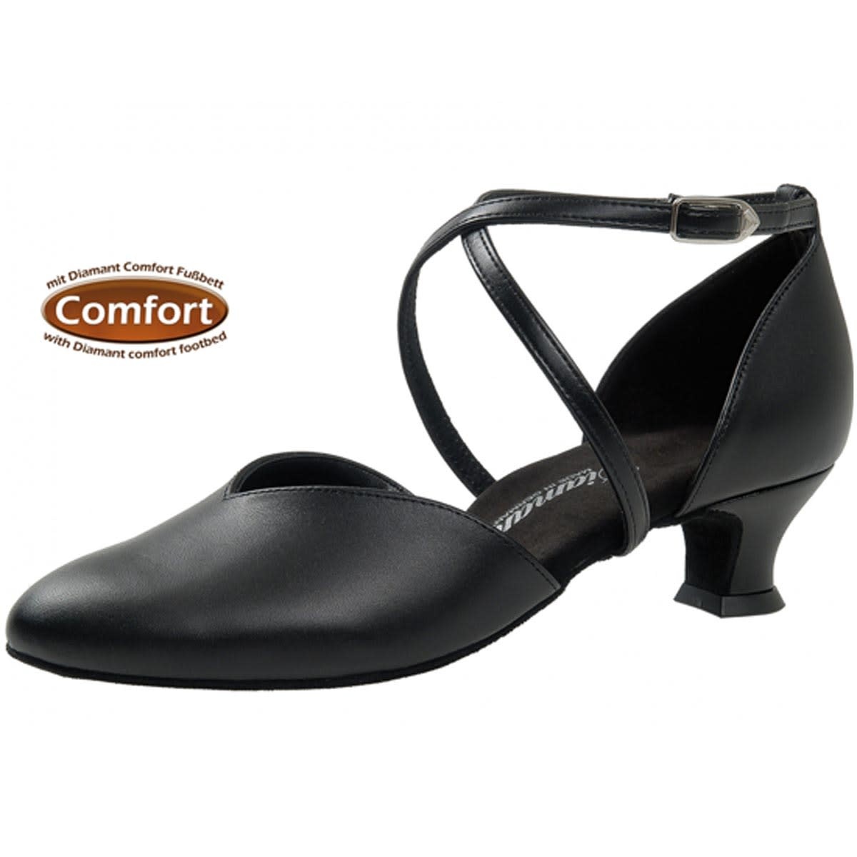 diamant Ballroom Dance Shoes, Diamant 107-013-034, Talon 1.3 po.