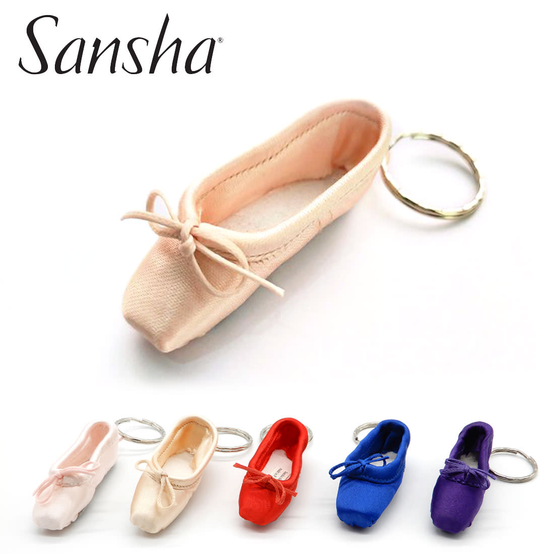 Sansha Ballet pointes Key Chain, Sansha KRPS
