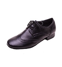 Gogodance Soulier de "Ballroom" pour homme GO6014, Talon bas, En cuir