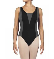 Bloch Black and grey Leotard, Bloch L4955