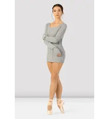 Bloch Chandail d'échauffement Bloch Z1069, Manches longues en tricot