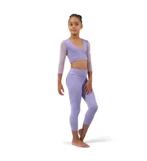 Bloch 3/4 Sleeves Wrap Top Bloch, Bloch CZ4346