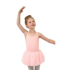 Bloch Robe Bloch CL4687, Robe avec tutu, Bretelles spaghetti, Collection "Flower Vine"