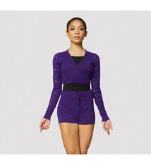 Bloch Cache-cœur Bloch Z3129, Tricot, Style "Wrap-around"