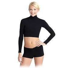 Capezio "Turtleneck Long Sleeve top", Capezio TB107 w/c