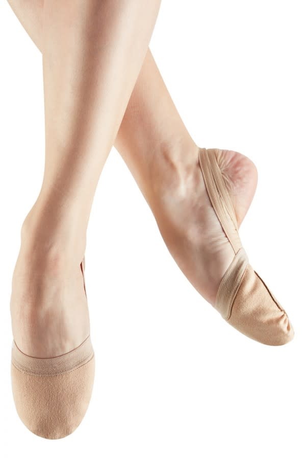 Bloch "Half Sole" Bloch S0639SL "Spin II", Stretch Canvas