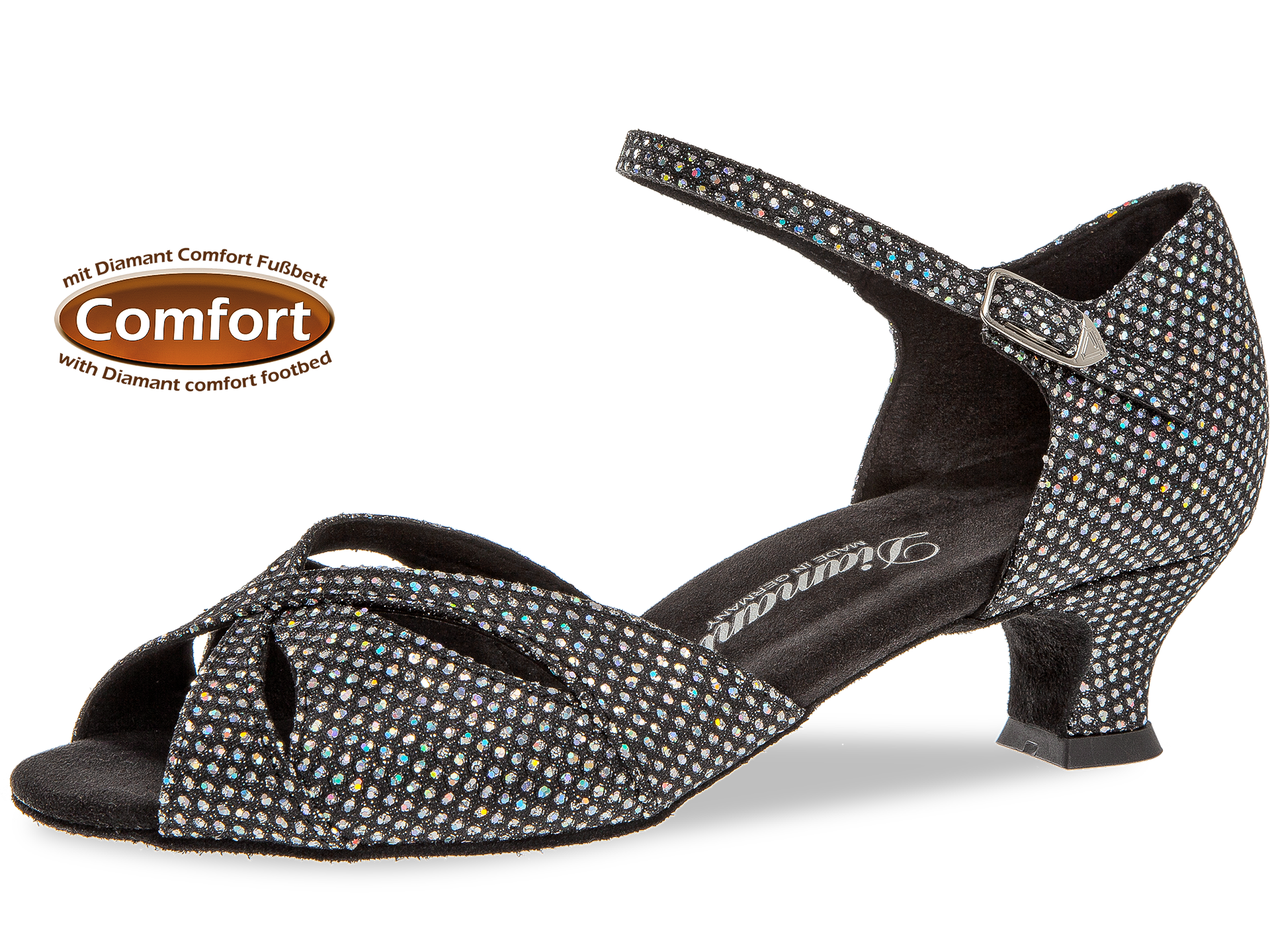 diamant Soulier de "Ballroom" Diamant 144-011-183, talon 4.2 cm