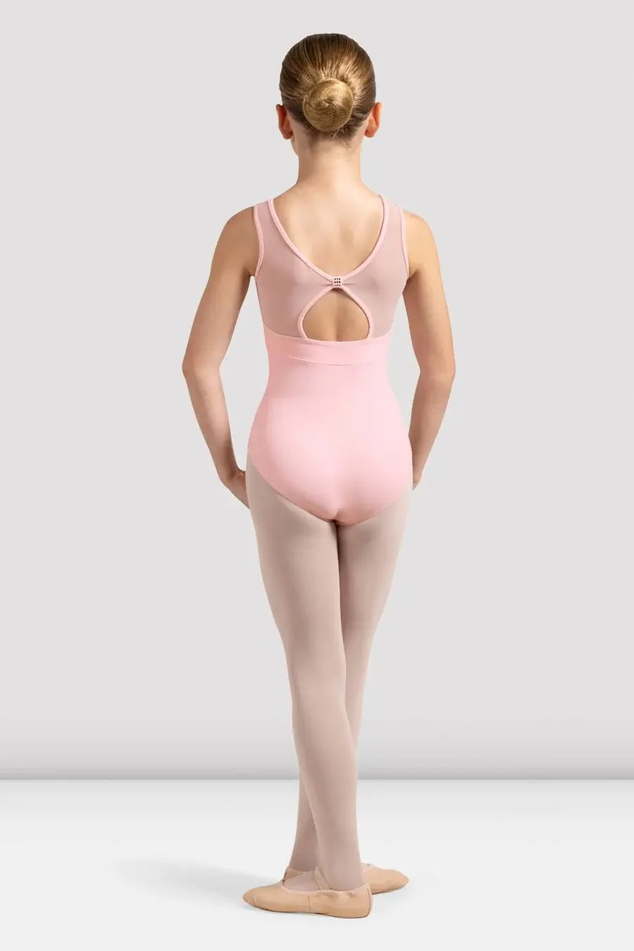 Bloch Maillot Bloch CL4215, Bretelles larges, Collection "Petites Roses"