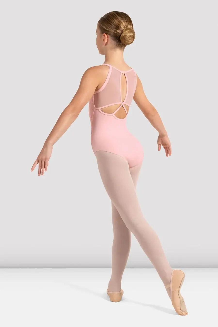 Bloch Maillot Bloch CL4237, Bretelles spaghetti, Collection "Petites Fleurs"
