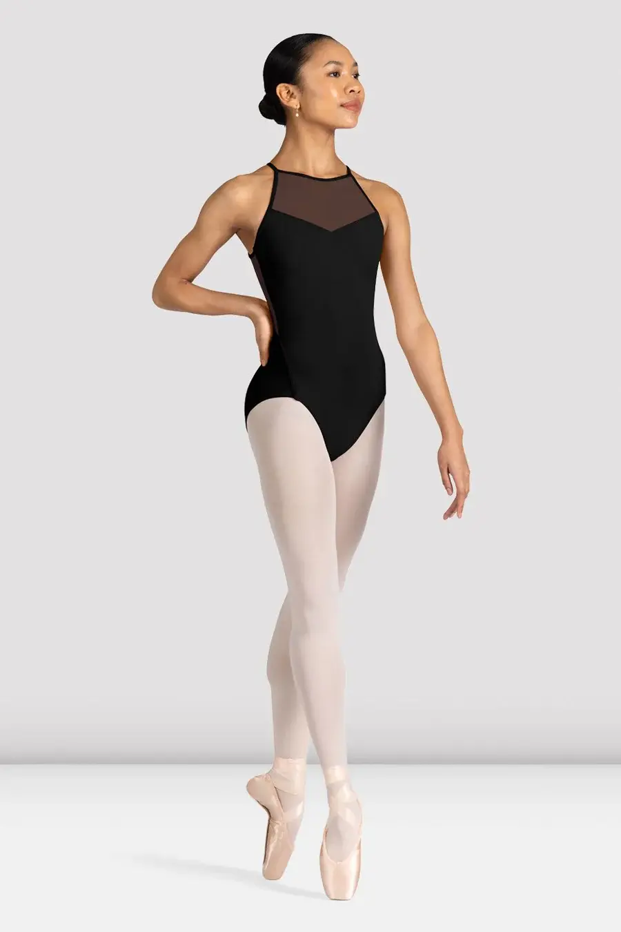 Bloch Maillot Bloch L3317, Bretelles minces, collection "Fleurs"