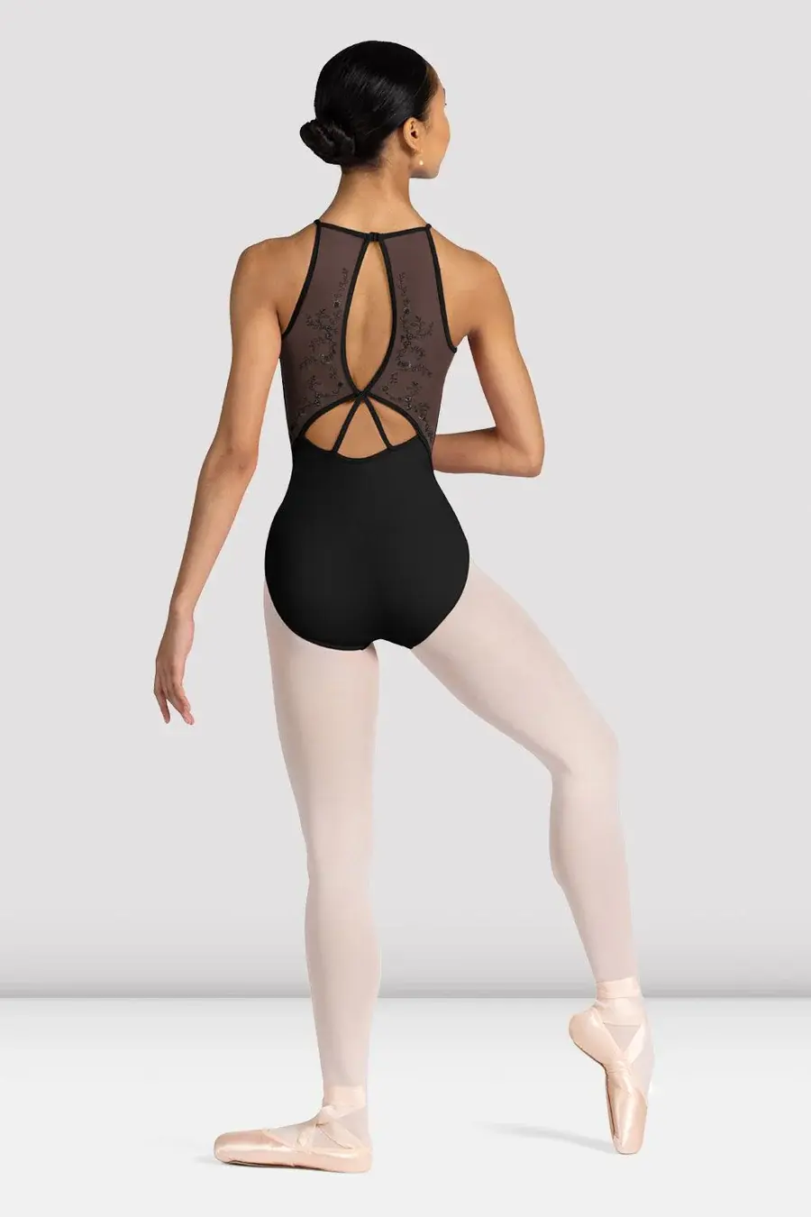 Bloch Maillot Bloch L3317, Bretelles minces, collection "Fleurs"