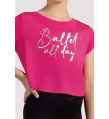 Bloch "Ballet print T-shirt" Mirella M745C
