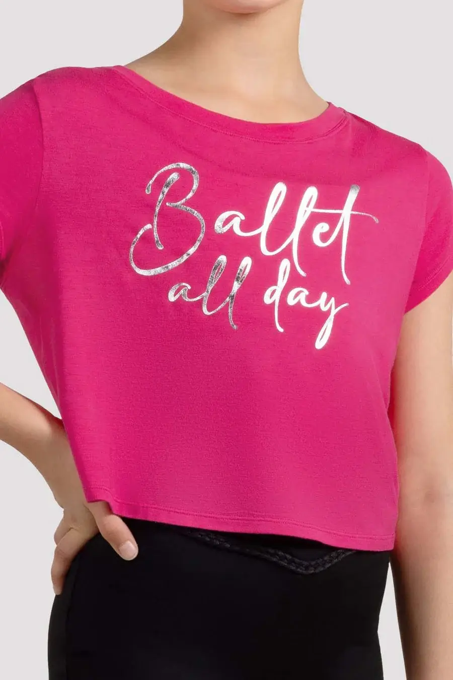 Bloch "Ballet print T-shirt" Mirella M745C