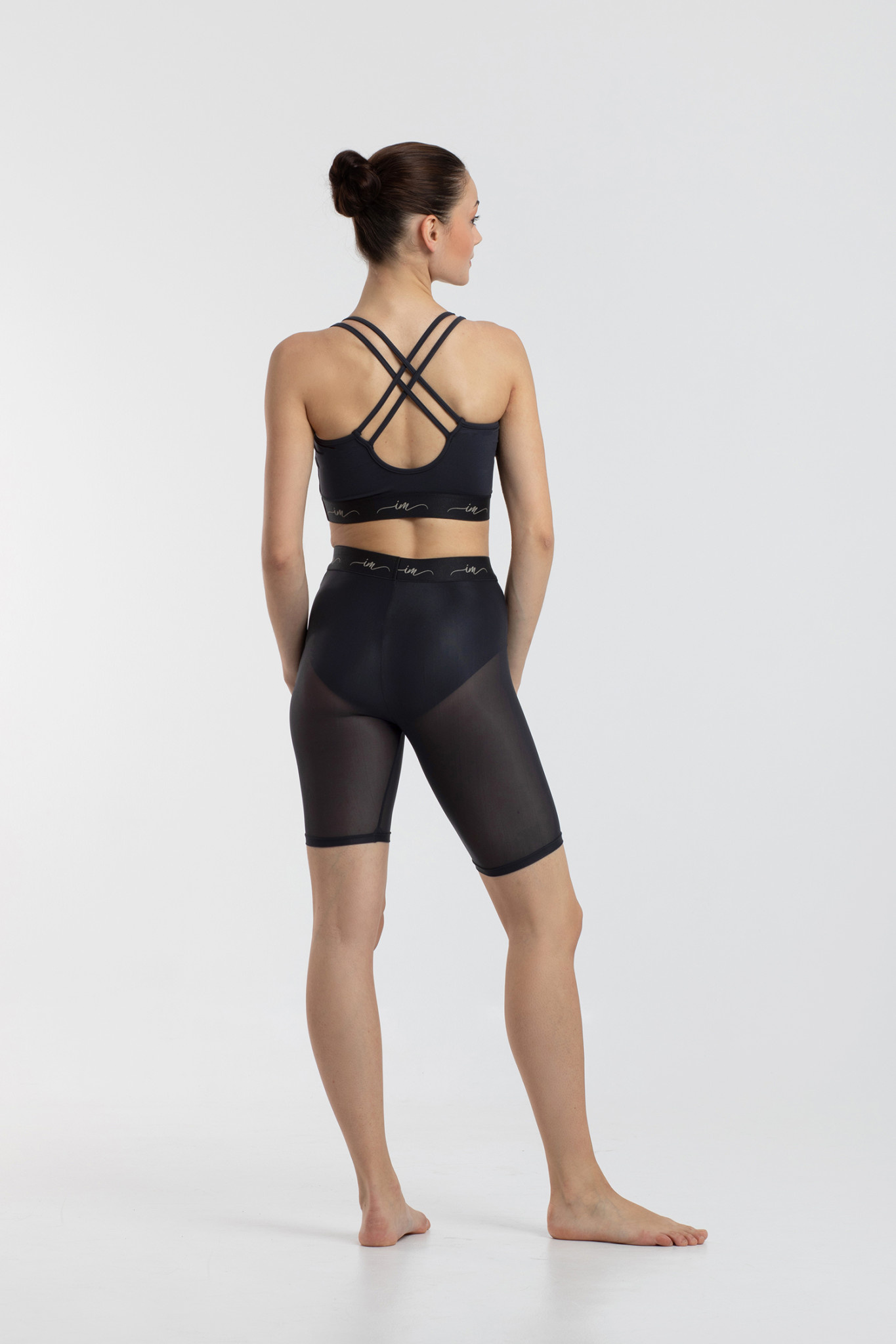 intermezzo Short long Intermezzo 5533, en mesh semi-transparent