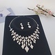FH2 Chandelier Crystal Jewelry Set, FH2 JS0003