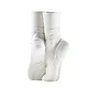 Vase en céramique, demi-pointes blanche,  NH39866499