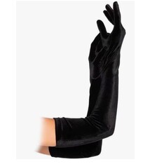 FH2 gants longs en satin noir, FH2 GL0060, taille adulte, style "Opéra" 22 pouces