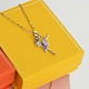 FH2 Collier avec breloque "Pink Ballerina", FH2 BN0002, boite jaune