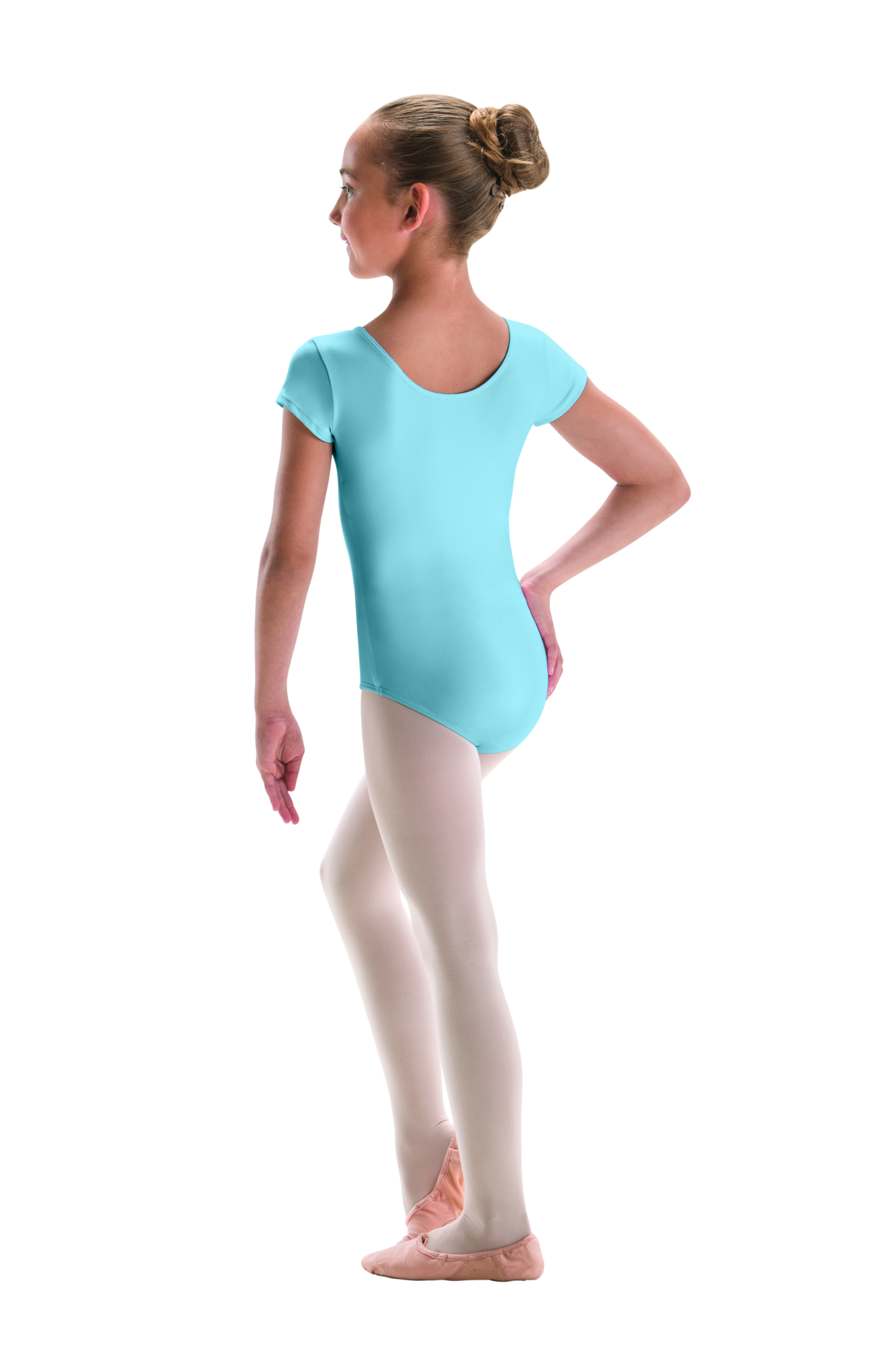 Motionwear Maillot de Danse, Motionwear 2105, Manches "Cap Sleeves"