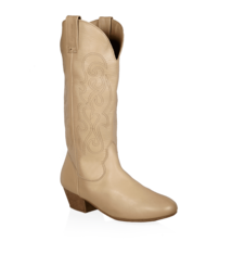 pro dance boots Pro Dance Boot "Éclipse", Dark tan Leather, talon 5 cm.