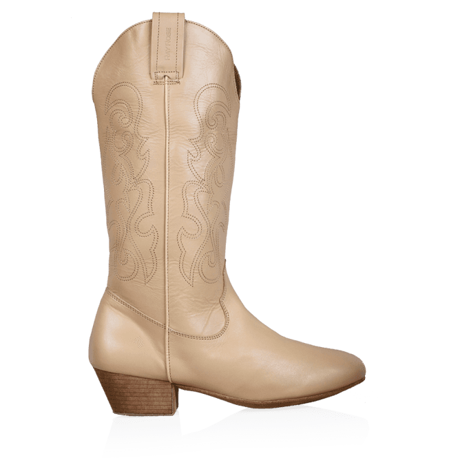 pro dance boots Pro Dance Boot "Éclipse", Dark tan Leather, talon 5 cm.