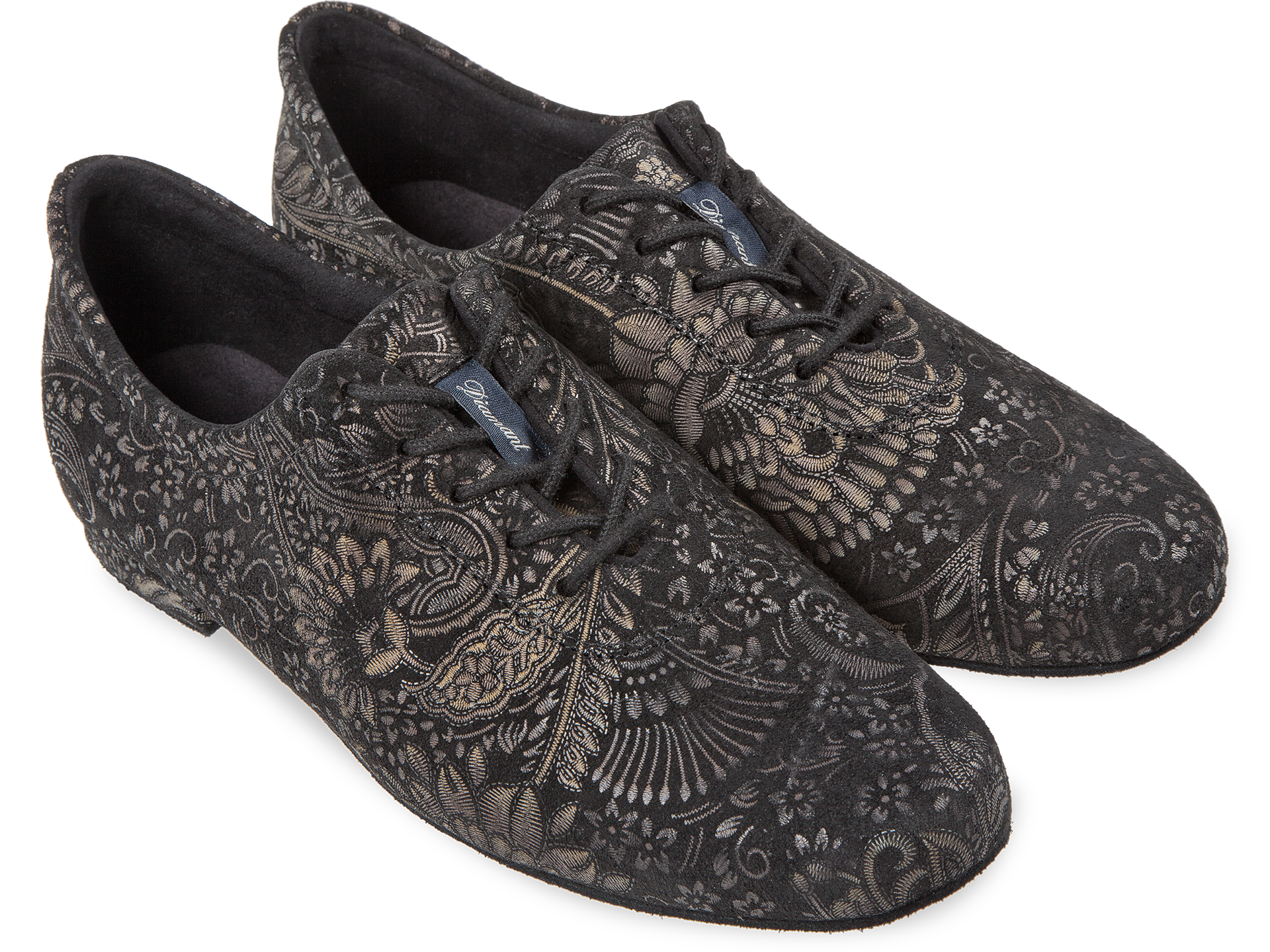 diamant Ballroom Dance Shoes,  Diamant 199-005-623, Bloc Heel 1.2 cm