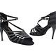 very fine Soulier de danses latines, Very Fine 2824LEDSS, Talon Stiletto 2.75 po., Bout ouvert