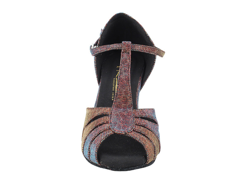 very fine Soulier de « Ballroom » Very Fine 3733LEDSS, Talon 2.5 po., Bout ouvert