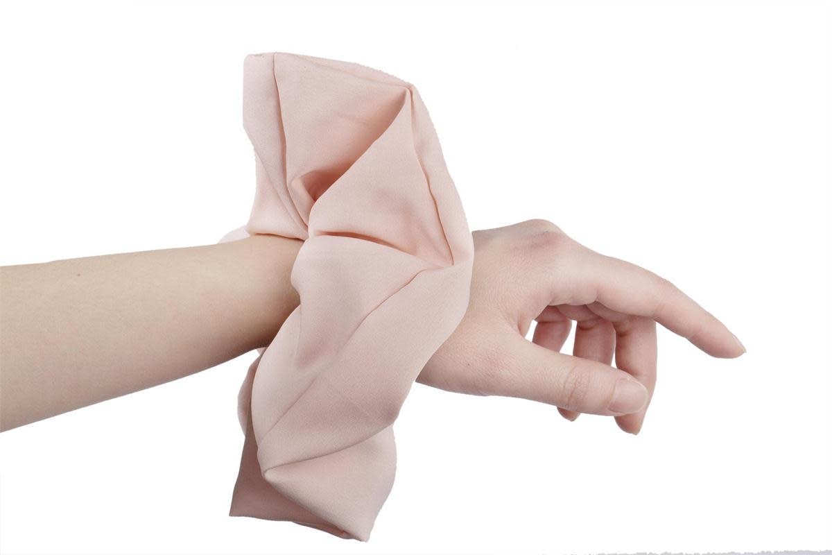 Extra large "Scrunchie", Bodico 78090, rose ballet