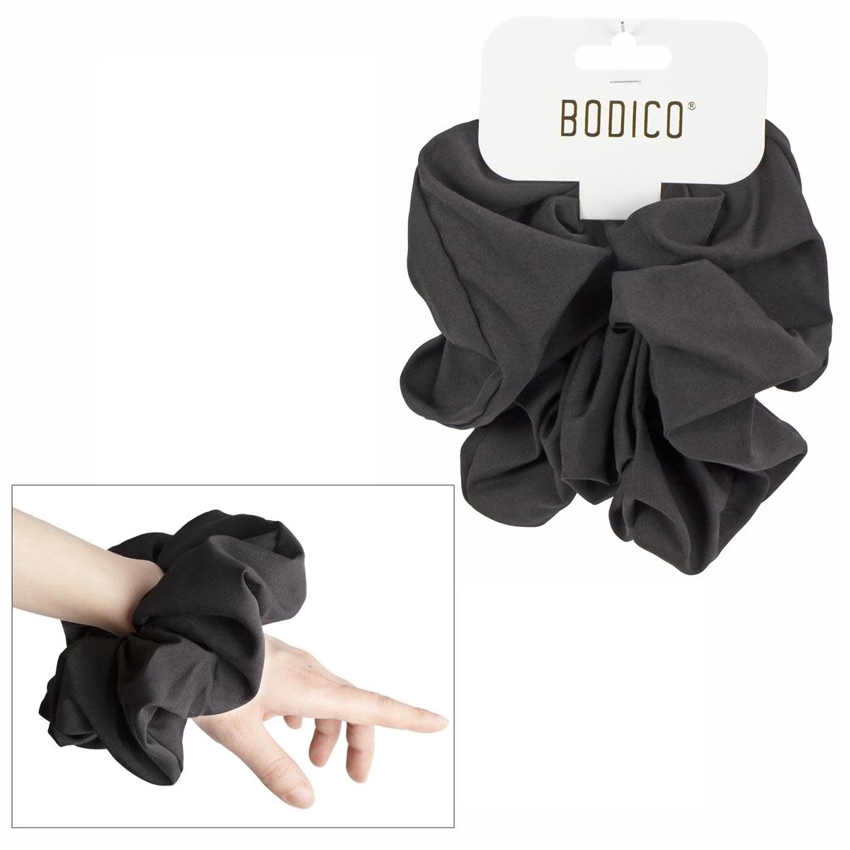 Extra large "Scrunchie", Bodico 78087 black