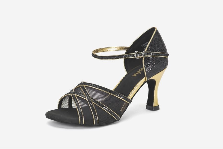 Sansha Soulier de "Ballroom" Sansha BR190 "Parisienne", Talon 3 po.