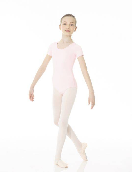 Mondor Maillot de Danse Mondor 40096, Manches courtes, Microfibre