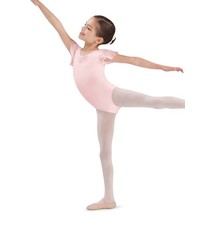 Bloch Maillot Bloch CL3732, Manches "tulipe" , Coton