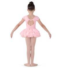 Bloch Robe tutu Bloch CL8012, Manches courtes, Ouverture en cœur au dos
