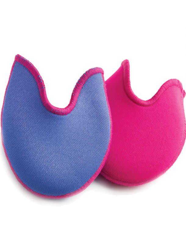 bunheads Embouts de pointes Capezio BH1095VF "Ouch Pouch", Gel et polyester, Couleur VIF/Violet Fuchsia, Large (7-10)