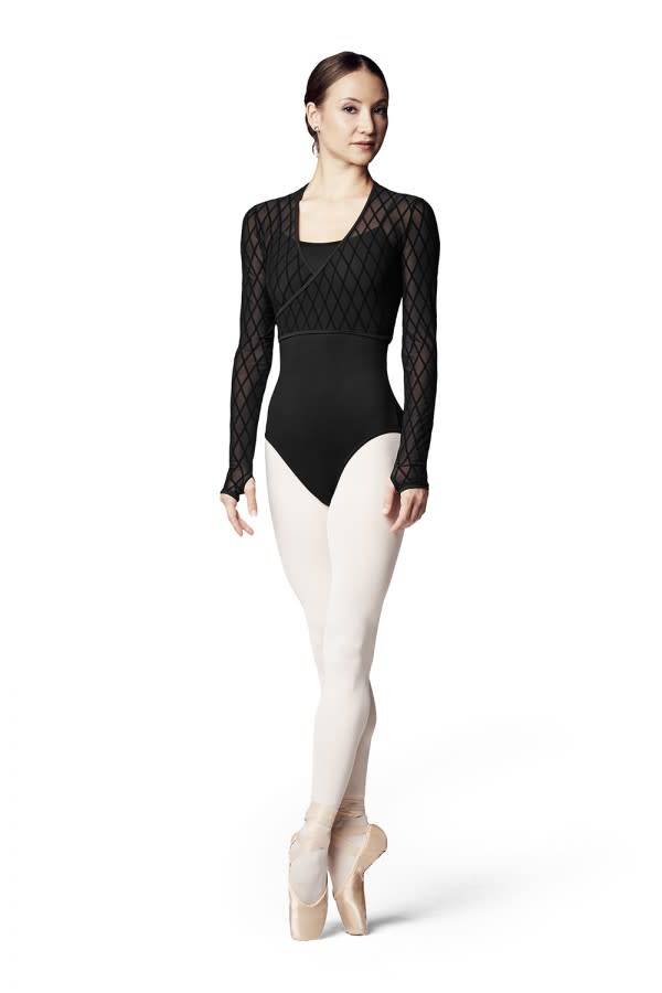 Long Sleeve Wrap Front Bodysuit